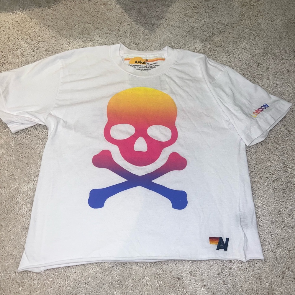 Aviator Nation X soul cycle T shirt. Size small. Comfy. Gently worn.